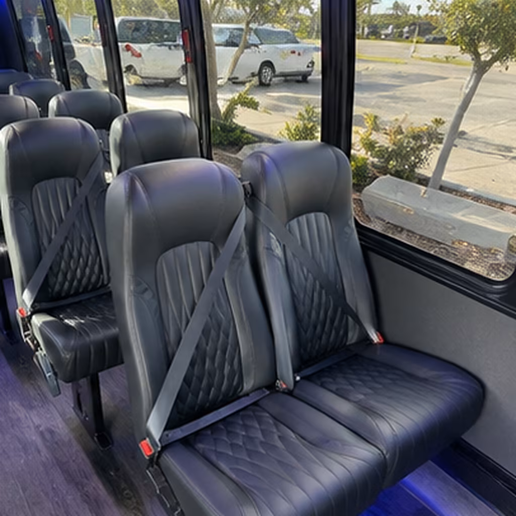 alhambra 25 passenger minibus inside