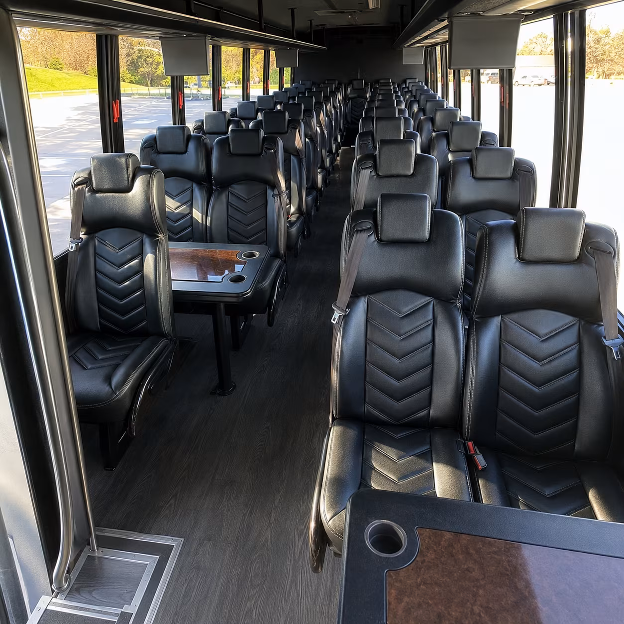 alhambra 25 passenger minibus interior