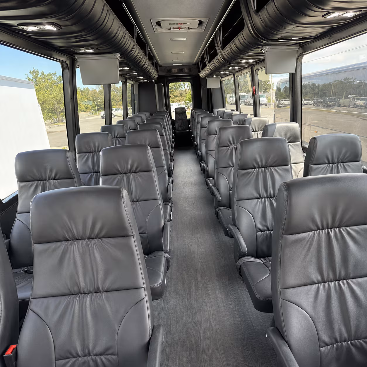 alhambra 35 passenger minibus interior