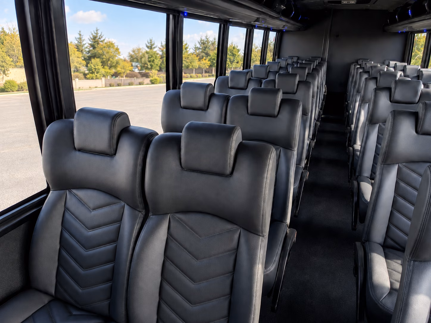 alhambra birthday party transportation onboard seating