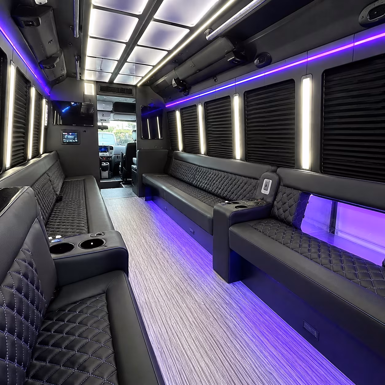alhambra party bus inside