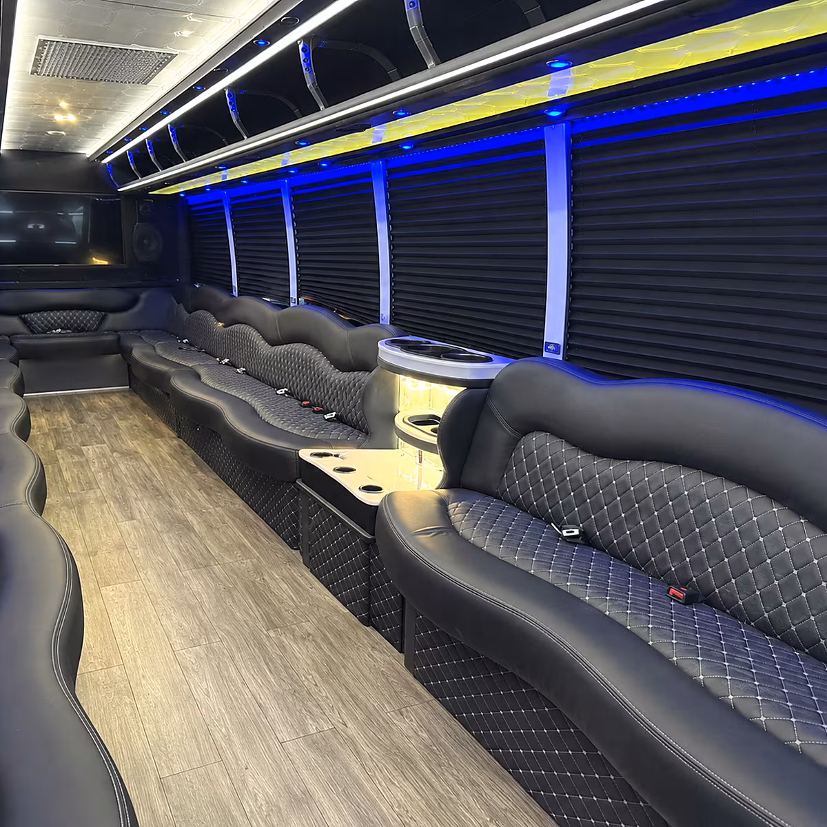 alhambra party bus interior
