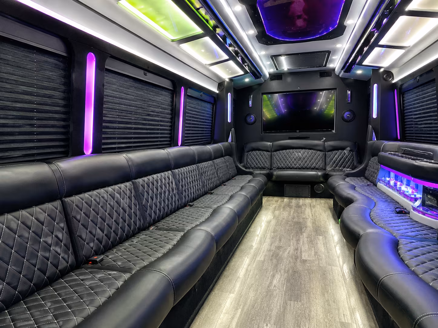 alhambra wedding party bus rental