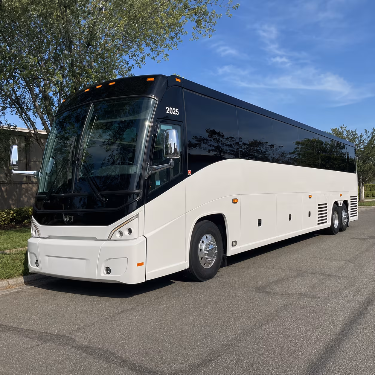 corporate event and conference shuttle buses in alhambra