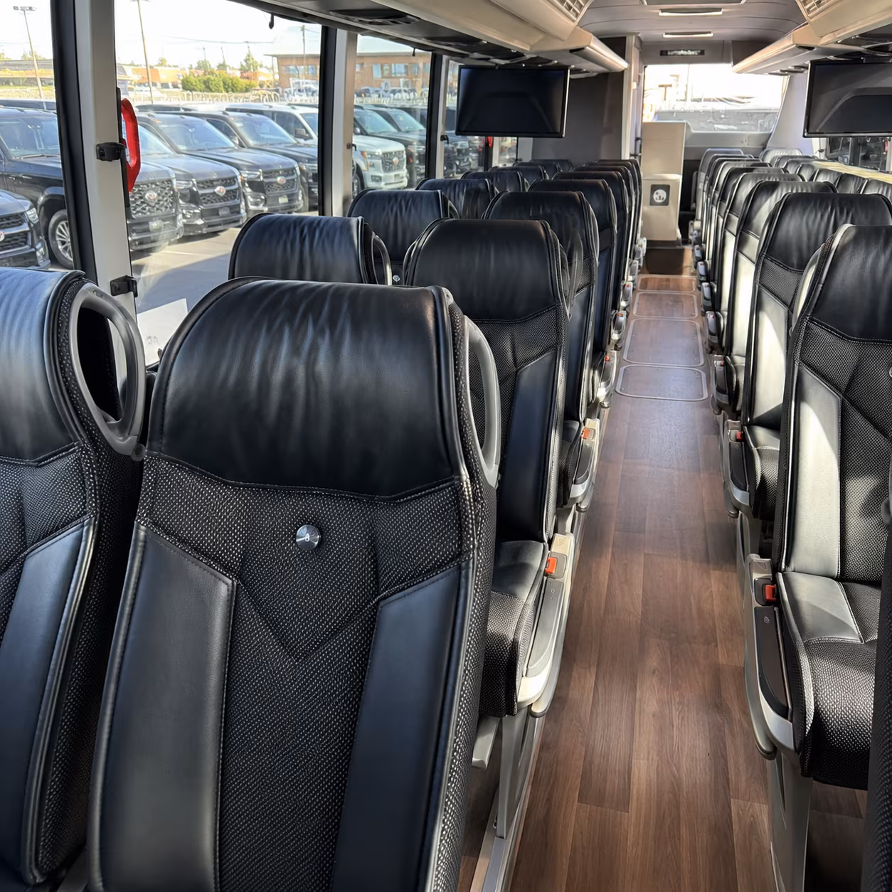how distance mileage and route complexity affect bus rental rates in alhambra